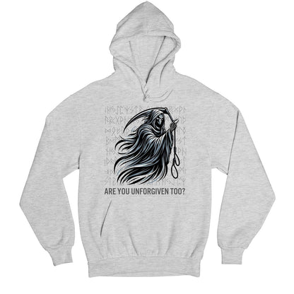 metallica unforgiven too hoodie hooded sweatshirt winterwear music band buy online united states of america usa the banyan tee tbt men women girls boys unisex gray 