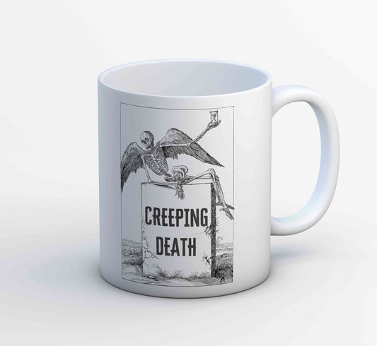 metallica creeping death mug coffee ceramic music band buy online united states of america usa the banyan tee tbt men women girls boys unisex  