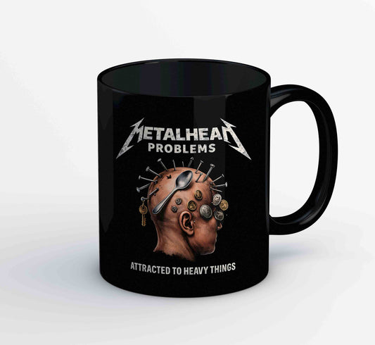 metallica metalhead problems mug coffee ceramic music band buy online united states usa the banyan tee tbt men women girls boys unisex  