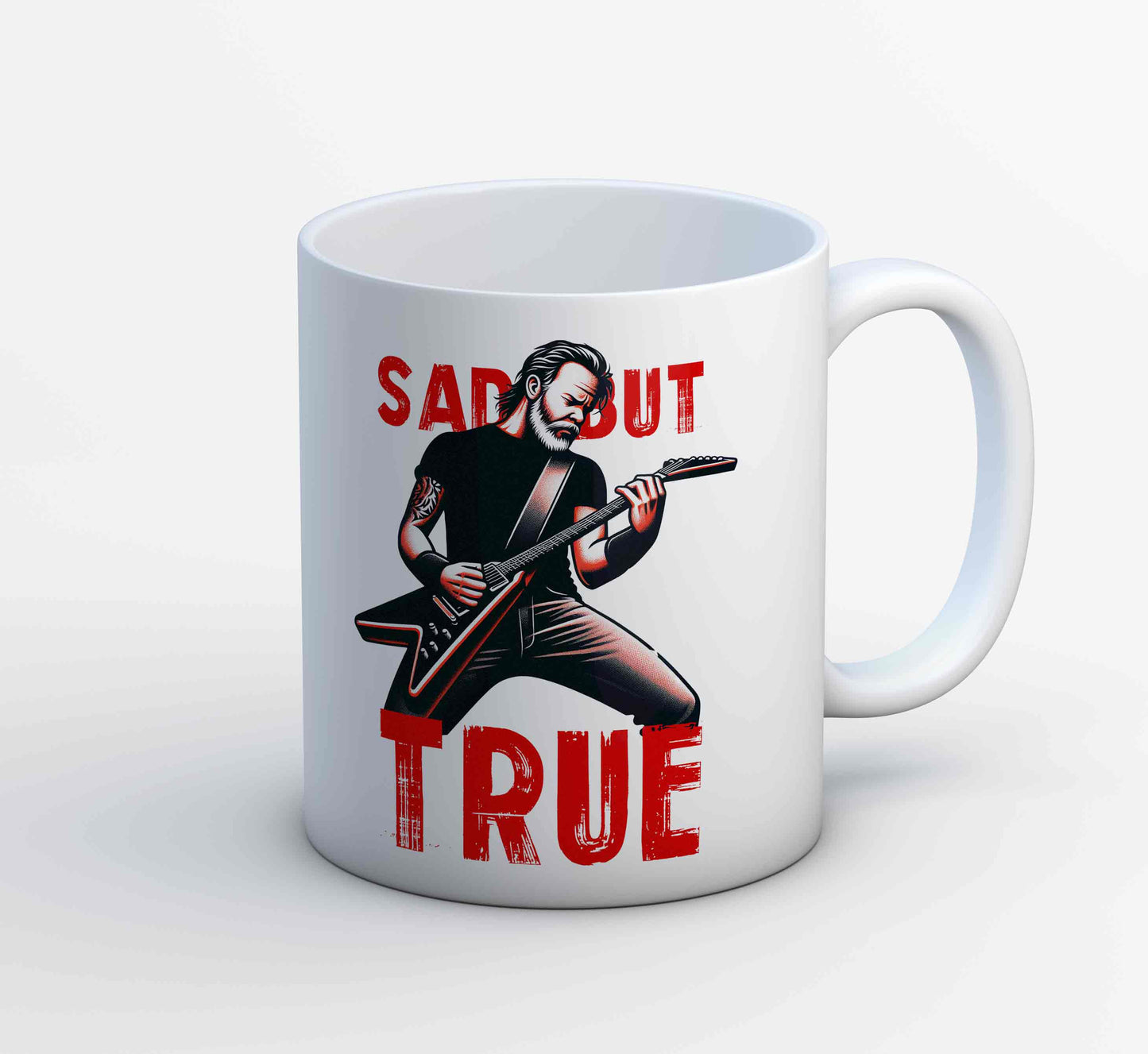 metallica sad but true mug coffee ceramic music band buy online united states of america usa the banyan tee tbt men women girls boys unisex  