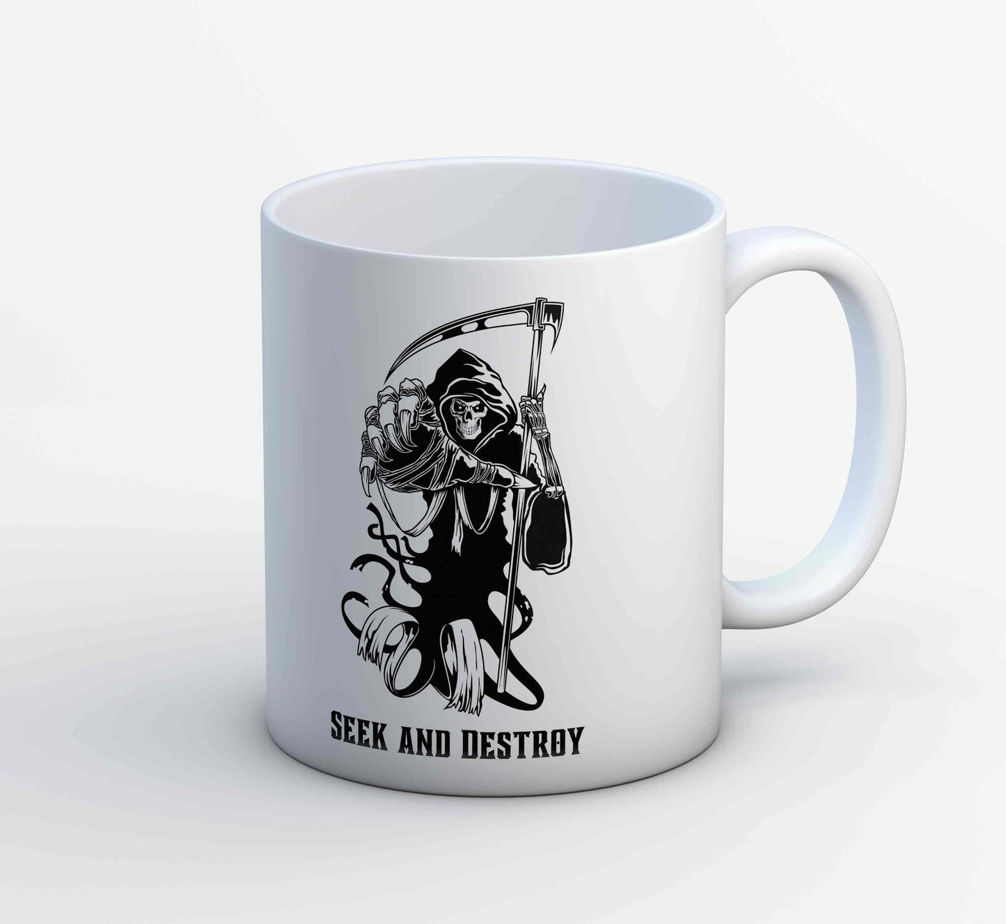 metallica seek & destroy mug coffee ceramic music band buy online united states of america usa the banyan tee tbt men women girls boys unisex  