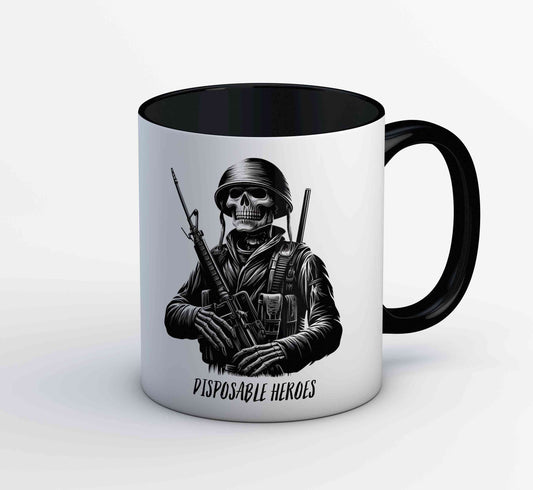 metallica disposable heroes mug coffee ceramic music band buy online united states of america usa the banyan tee tbt men women girls boys unisex  