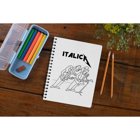 Metallica Notebook Notepad Diary The Banyan Tee TBT