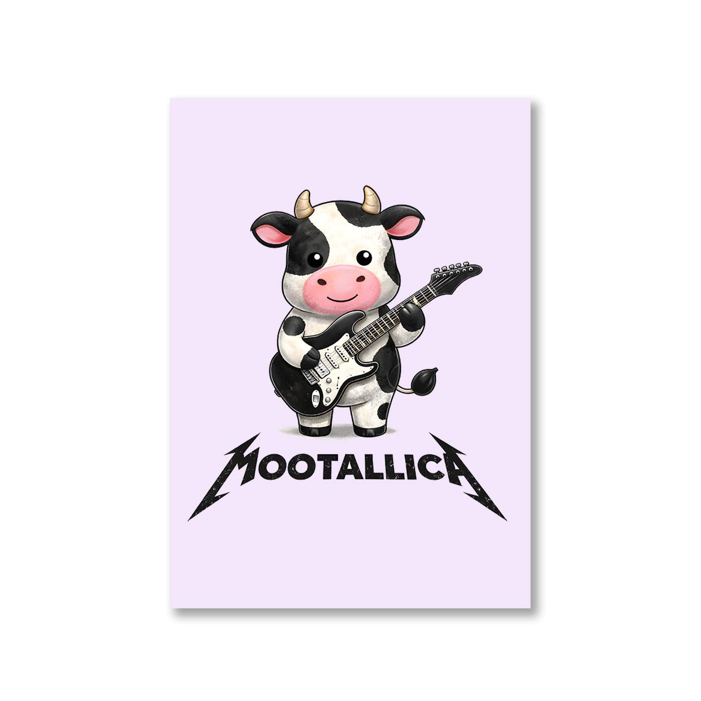 metallica mootallica poster wall art buy online united states usa the banyan tee tbt 8 x 10 