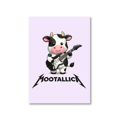 metallica mootallica poster wall art buy online united states usa the banyan tee tbt 8 x 10 