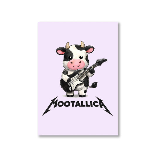 metallica mootallica poster wall art buy online united states usa the banyan tee tbt 8 x 10 