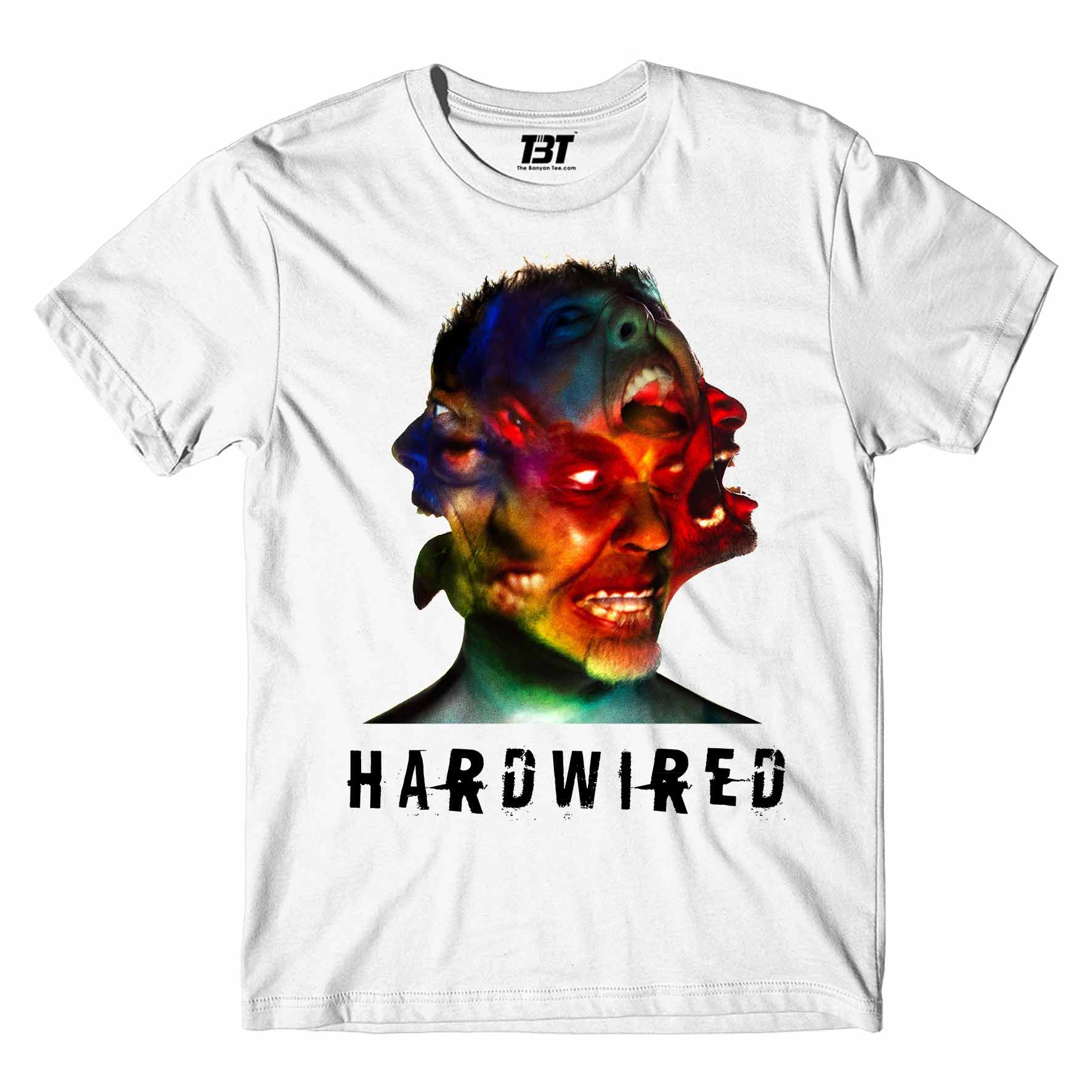 Metallica T-shirt Merchandise Clothing Apparel - Hardwired T-shirt The Banyan Tee TBT