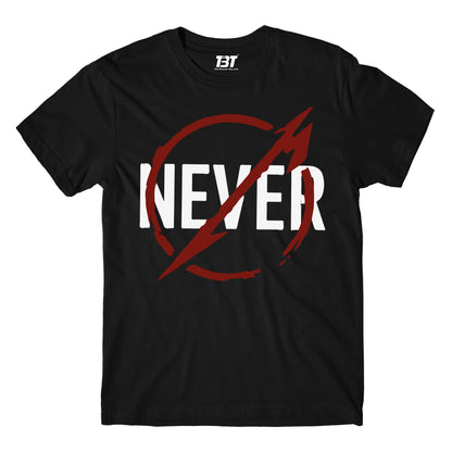 Metallica T-shirt - Never T-shirt The Banyan Tee TBT