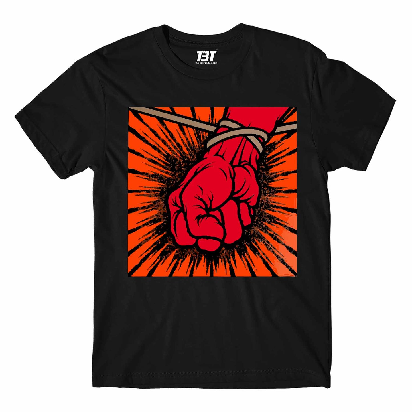 Metallica T-shirt Merchandise Clothing Apparel - St. Anger  T-shirt The Banyan Tee TBT