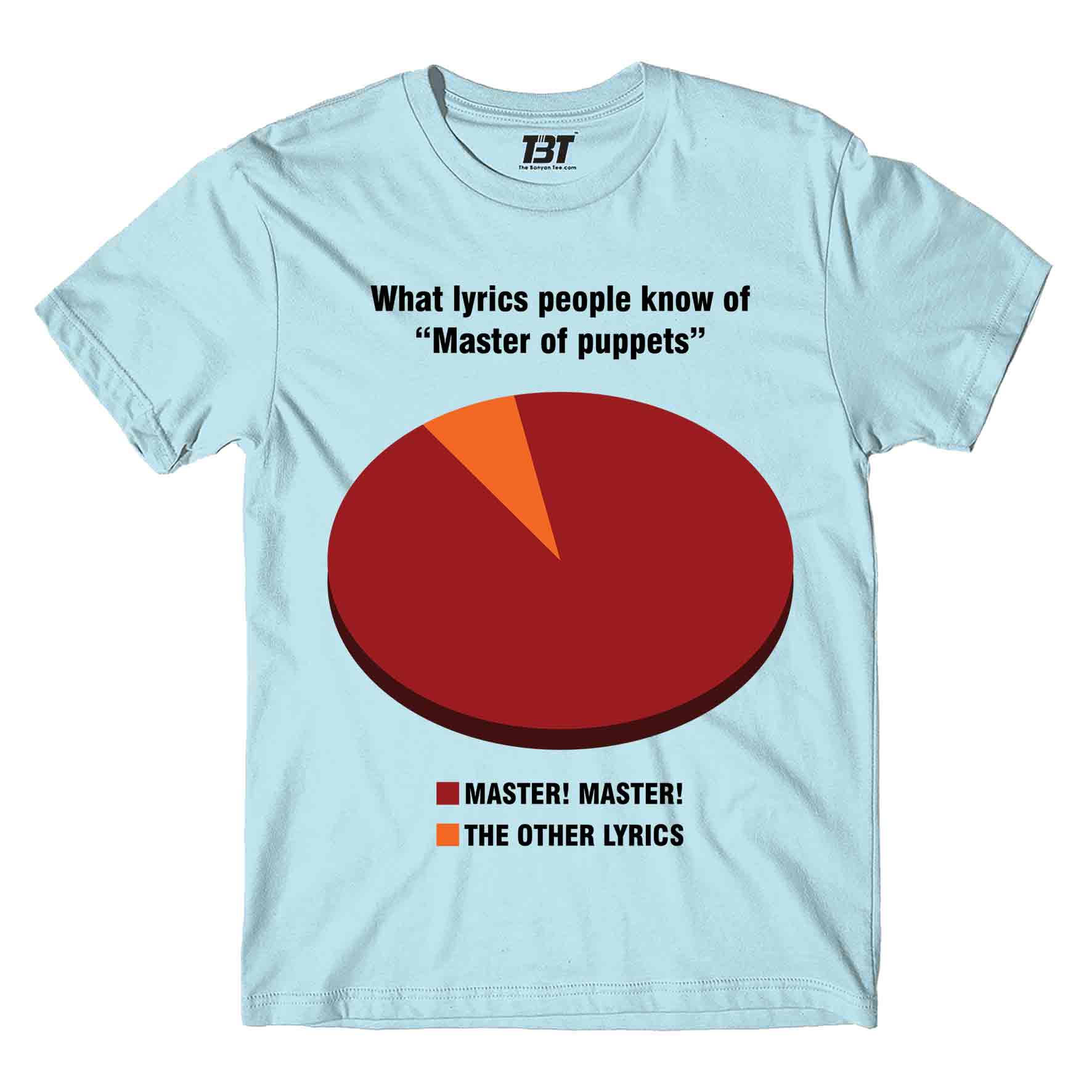 metallica master master t-shirt music band buy online united states usa the banyan tee tbt men women girls boys unisex baby blue 