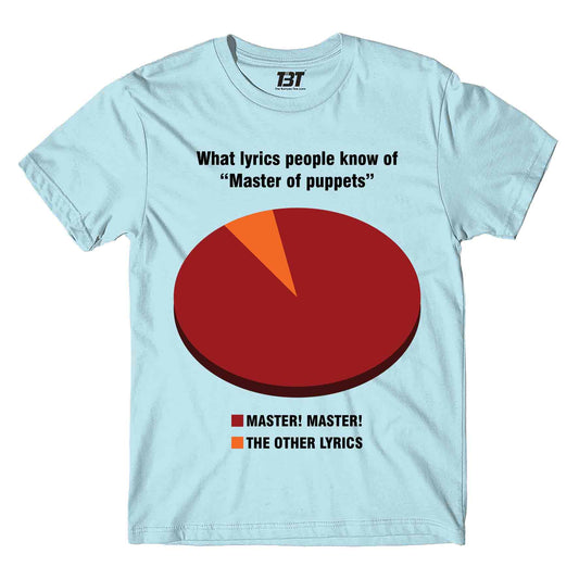 metallica master master t-shirt music band buy online united states usa the banyan tee tbt men women girls boys unisex baby blue 