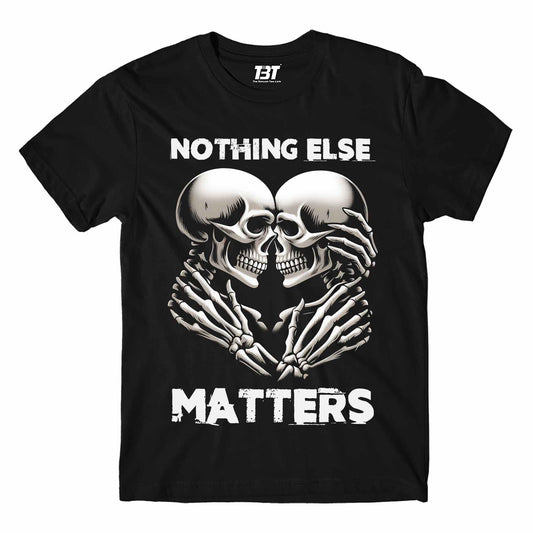 metallica nothing else matters t-shirt music band buy online united states usa the banyan tee tbt men women girls boys unisex black 