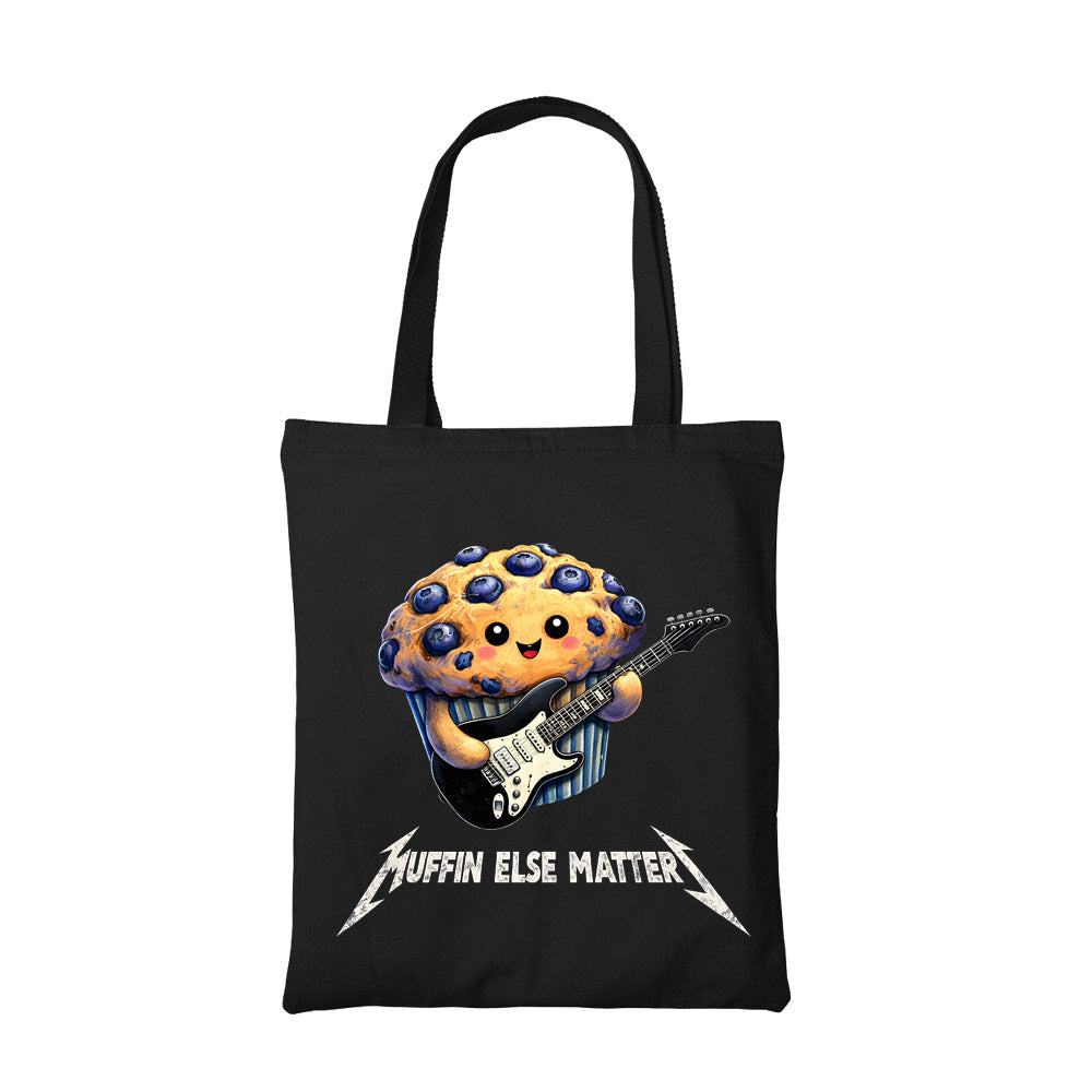 metallica muffin else matters tote bag cotton printed music band buy online united states usa the banyan tee tbt men women girls boys unisex  