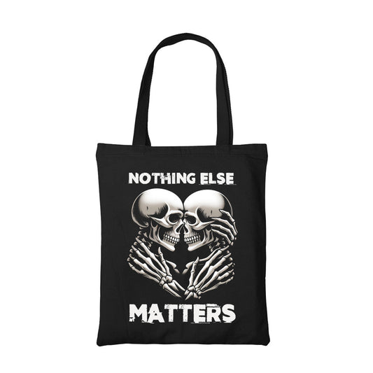 metallica and nothing else matters tote bag music band buy online united states of america usa the banyan tee tbt men women girls boys unisex  