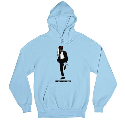 michael jackson 1958 - forever hoodie hooded sweatshirt winterwear music band buy online united states usa the banyan tee tbt men women girls boys unisex baby blue