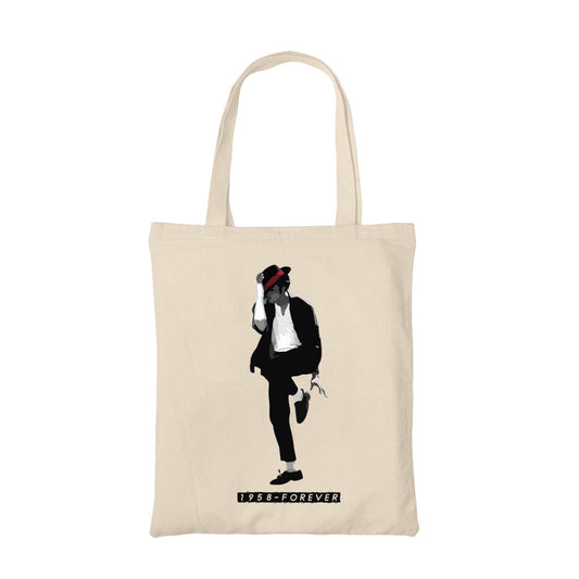 Michael Jackson forever tote bag hand printed cotton women men unisex