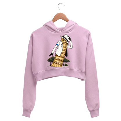 michael jackson pisa, are you okay? crop hoodie hooded sweatshirt upper winterwear music band buy online united states usa the banyan tee tbt men women girls boys unisex baby pink 