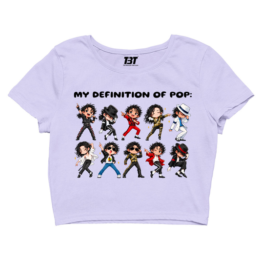 michael jackson my definition of pop crop top music band buy online united states usa the banyan tee tbt men women girls boys unisex s 