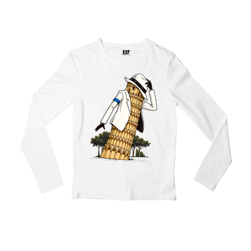 michael jackson pisa, are you okay? full sleeves long sleeves music band buy online united states usa the banyan tee tbt men women girls boys unisex white 
