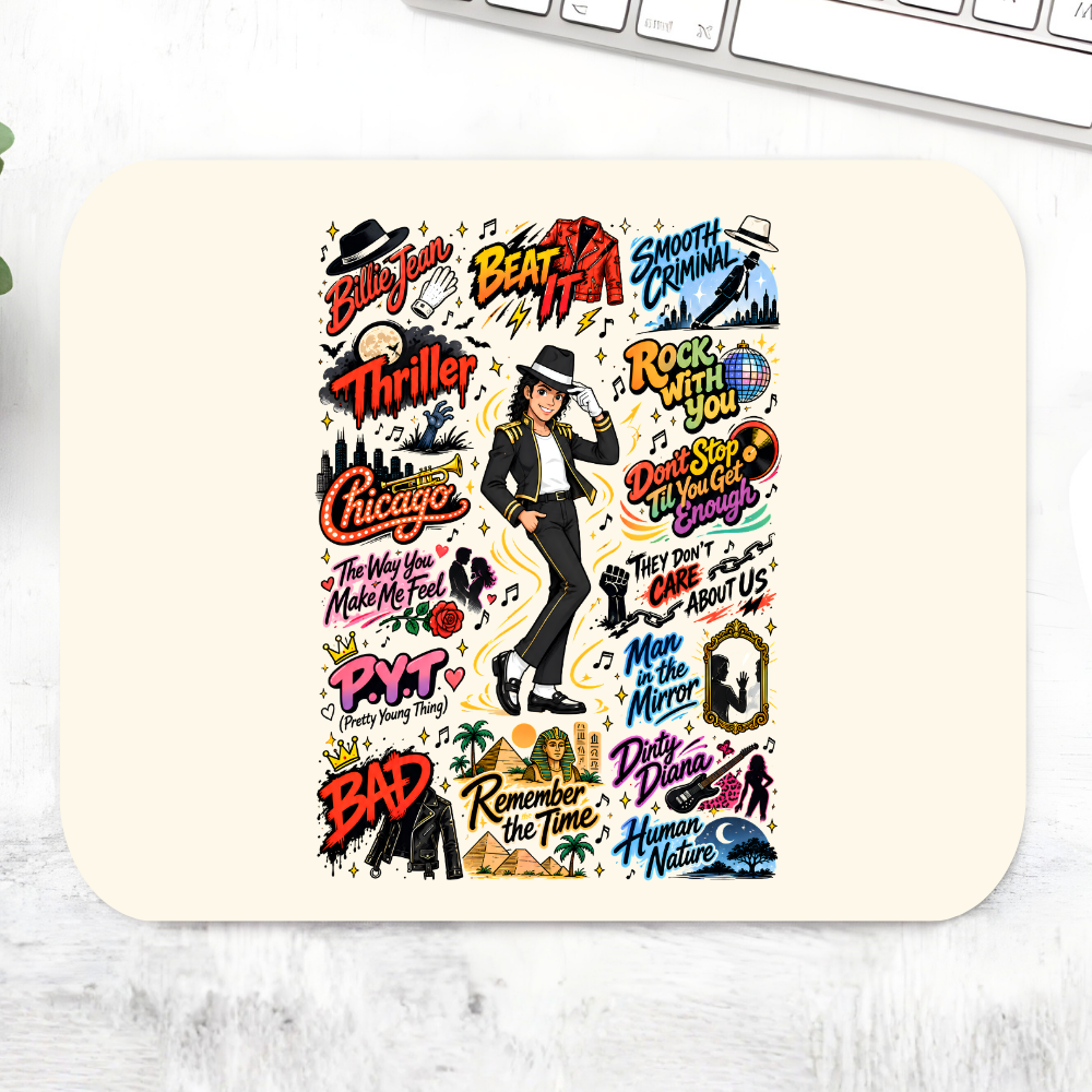 michael jackson mj scribble mousepad logitech large anime music band buy online united states usa the banyan tee tbt men women girls boys unisex  