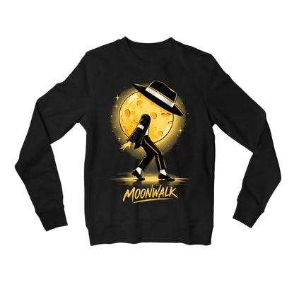 michael jackson moonwalk sweatshirt upper winterwear music band buy online united states usa the banyan tee tbt men women girls boys unisex black 