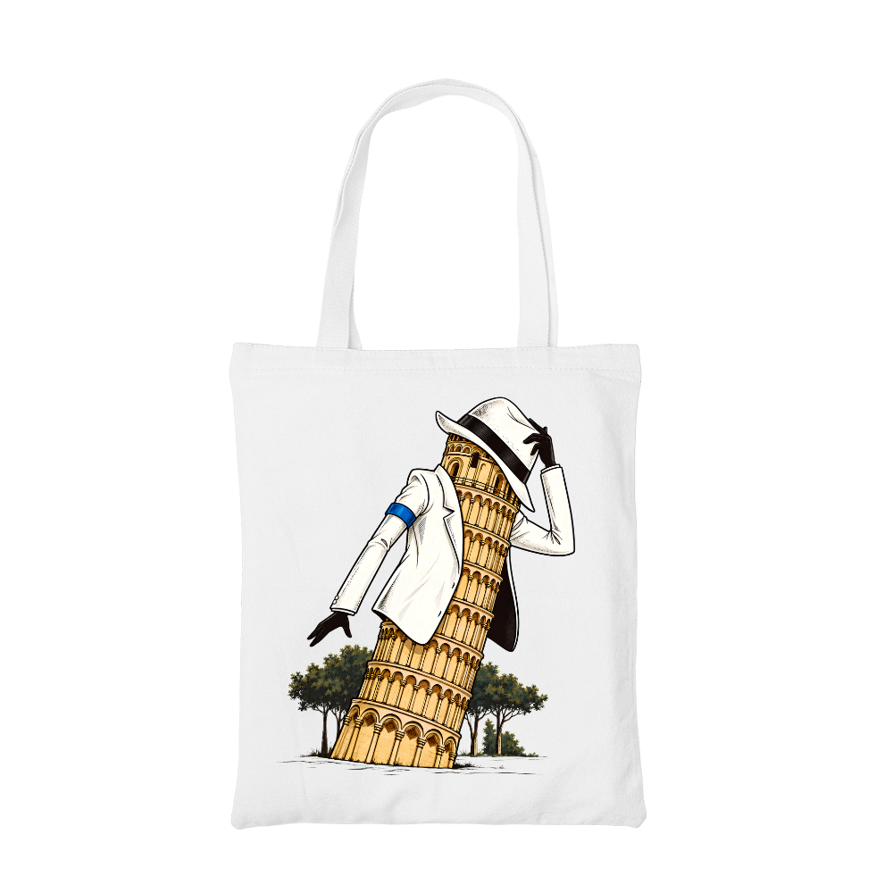 michael jackson pisa, are you okay? tote bag cotton printed music band buy online united states usa the banyan tee tbt men women girls boys unisex  