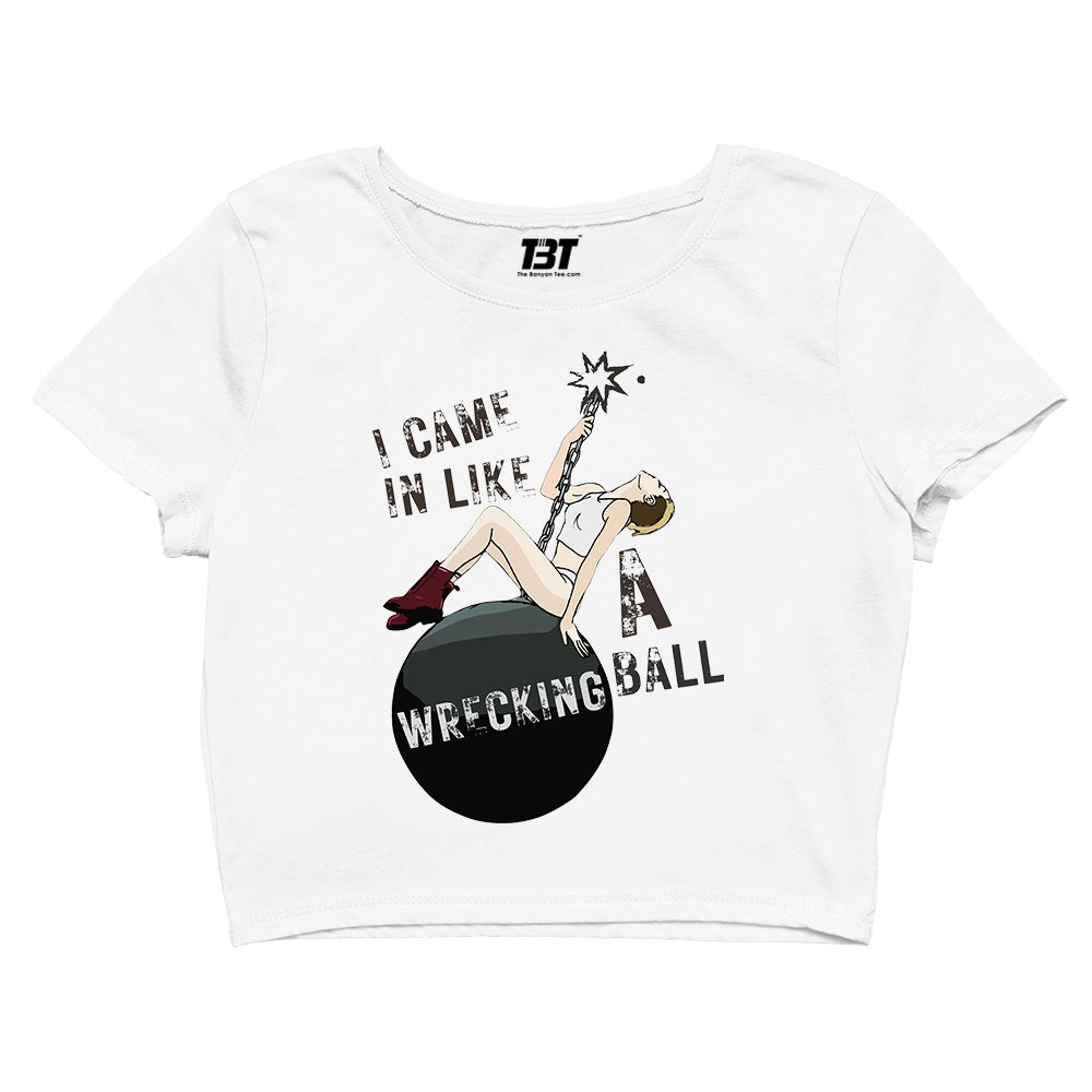 miley cyrus wrecking ball crop top music band buy online united states of america usa the banyan tee tbt men women girls boys unisex beige