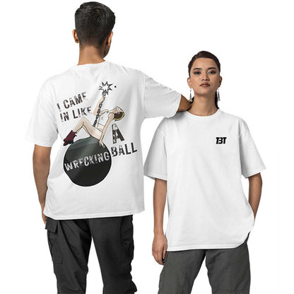 Oversized T shirt - Wrecking Ball