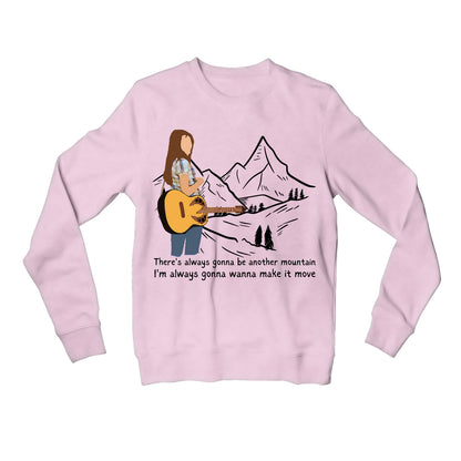 miley cyrus the climb sweatshirt upper winterwear music band buy online united states of america usa the banyan tee tbt men women girls boys unisex gray i can buy myself flowers