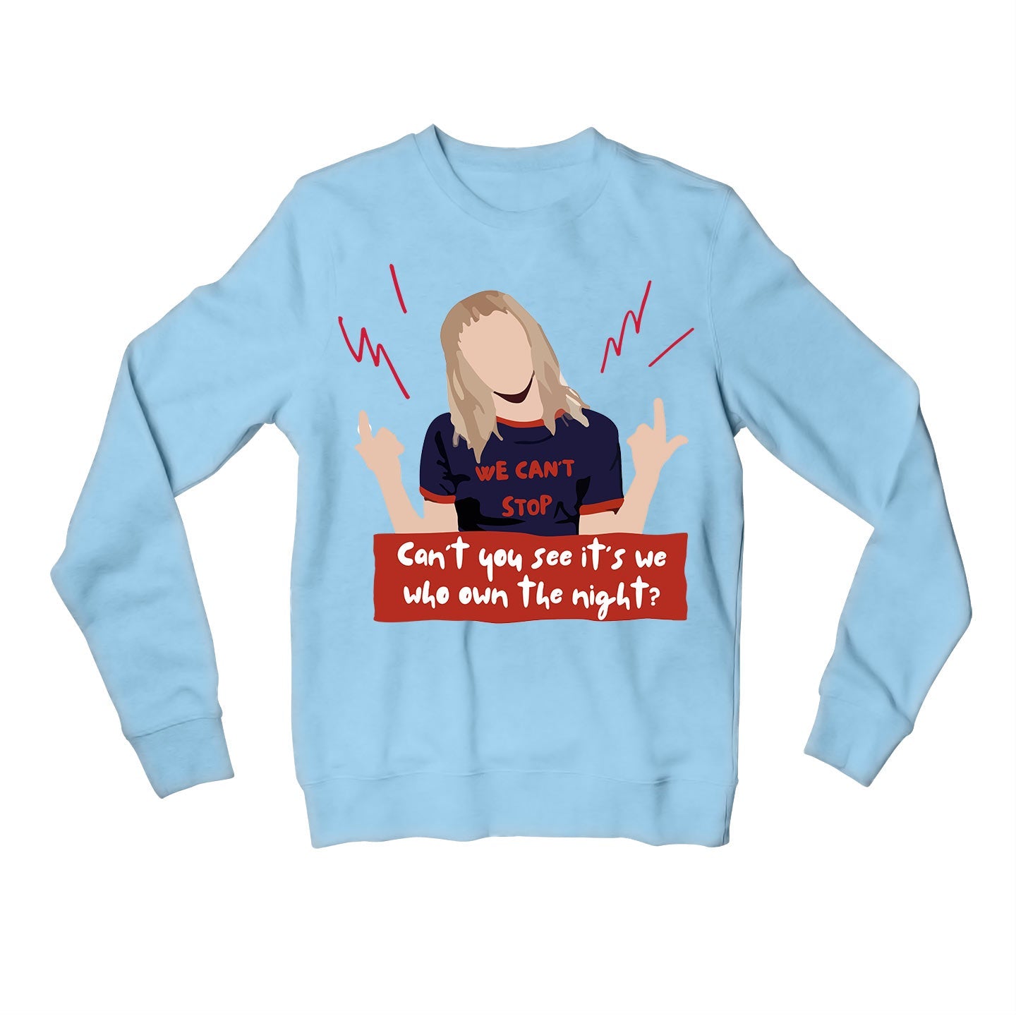 miley cyrus we can't stop sweatshirt upper winterwear music band buy online united states usa the banyan tee tbt men women girls boys unisex black