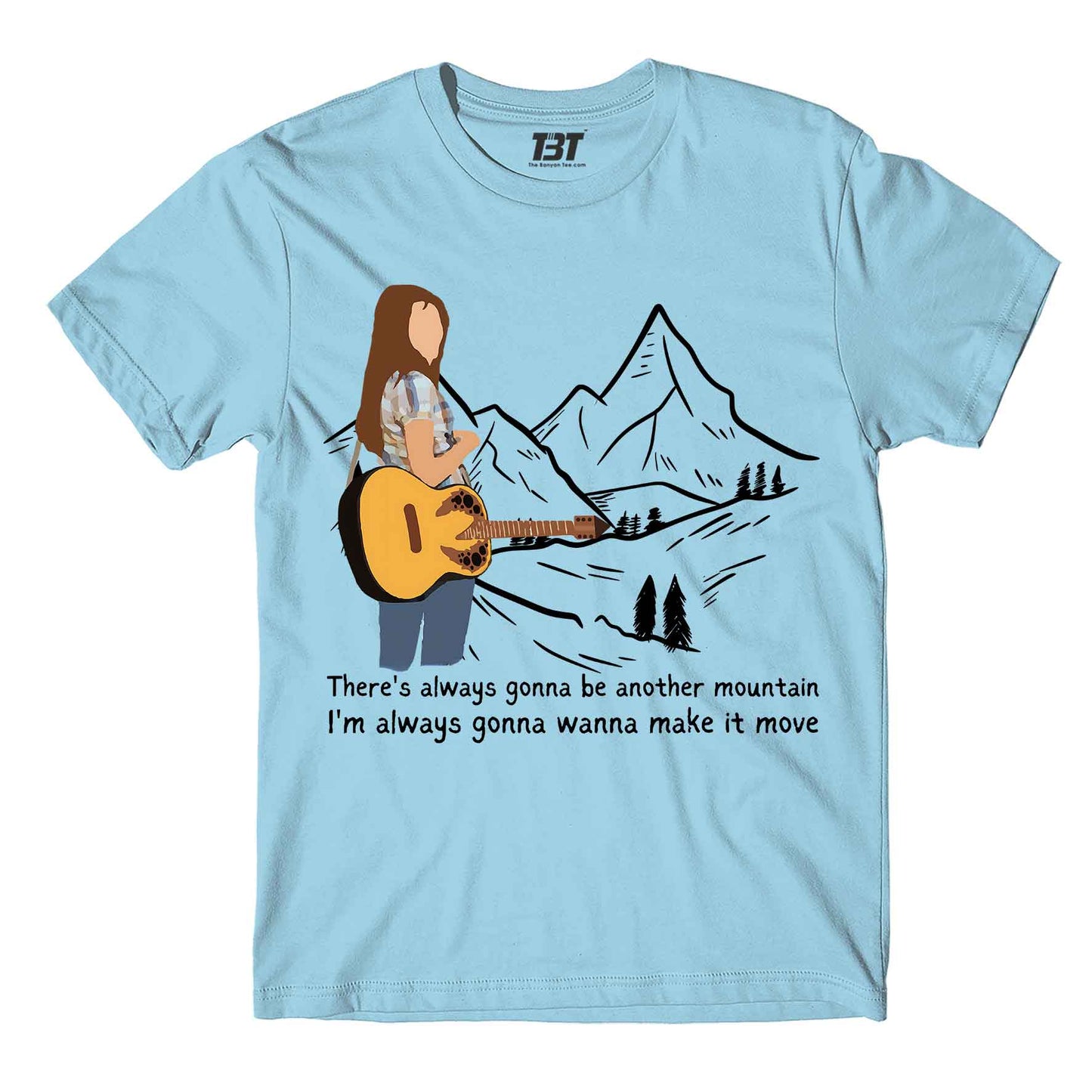 miley cyrus the climb t-shirt music band buy online usa united states the banyan tee tbt men women girls boys unisex white there's always gonna be another mountain i am always gonna wanna make it move