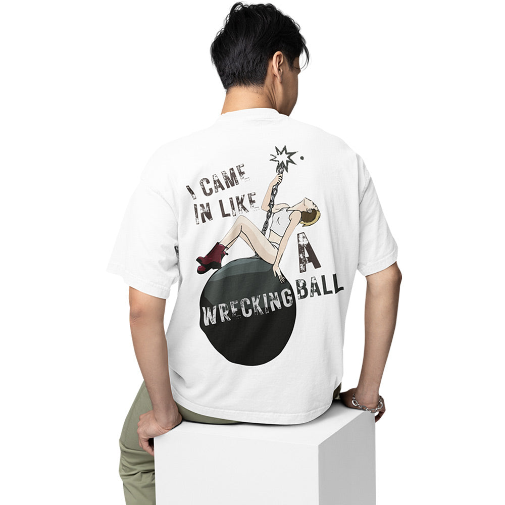 miley cyrus oversized t shirt - wrecking ball music t-shirt white buy online india the banyan tee tbt men women girls boys unisex