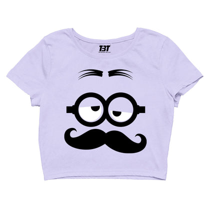 Minions Crop Top by The Banyan Tee TBT girl amazon white branded women meesho full for couple bewakoof adults men's yellow women's online united states of america usa