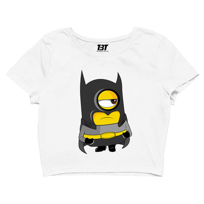 Minions Crop Top by The Banyan Tee TBT girl amazon white branded women meesho full for couple bewakoof adults men's yellow women's online united states of america usa
