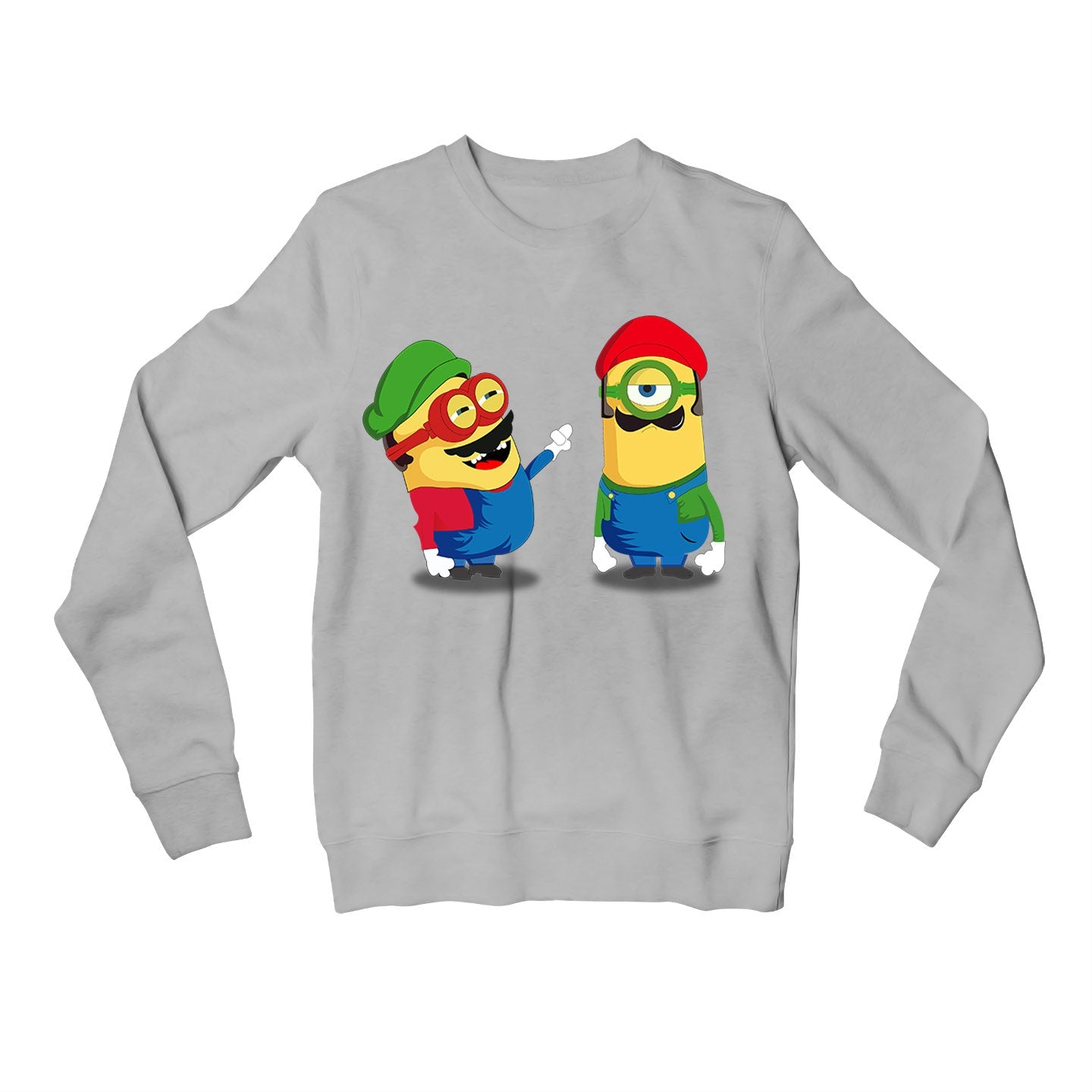 Minions Sweatshirt - Gamer Min Gamer Man Sweatshirt The Banyan Tee TBT for men women girls h&m amazon branded winterwear ladies upper jackets meesho flipkart