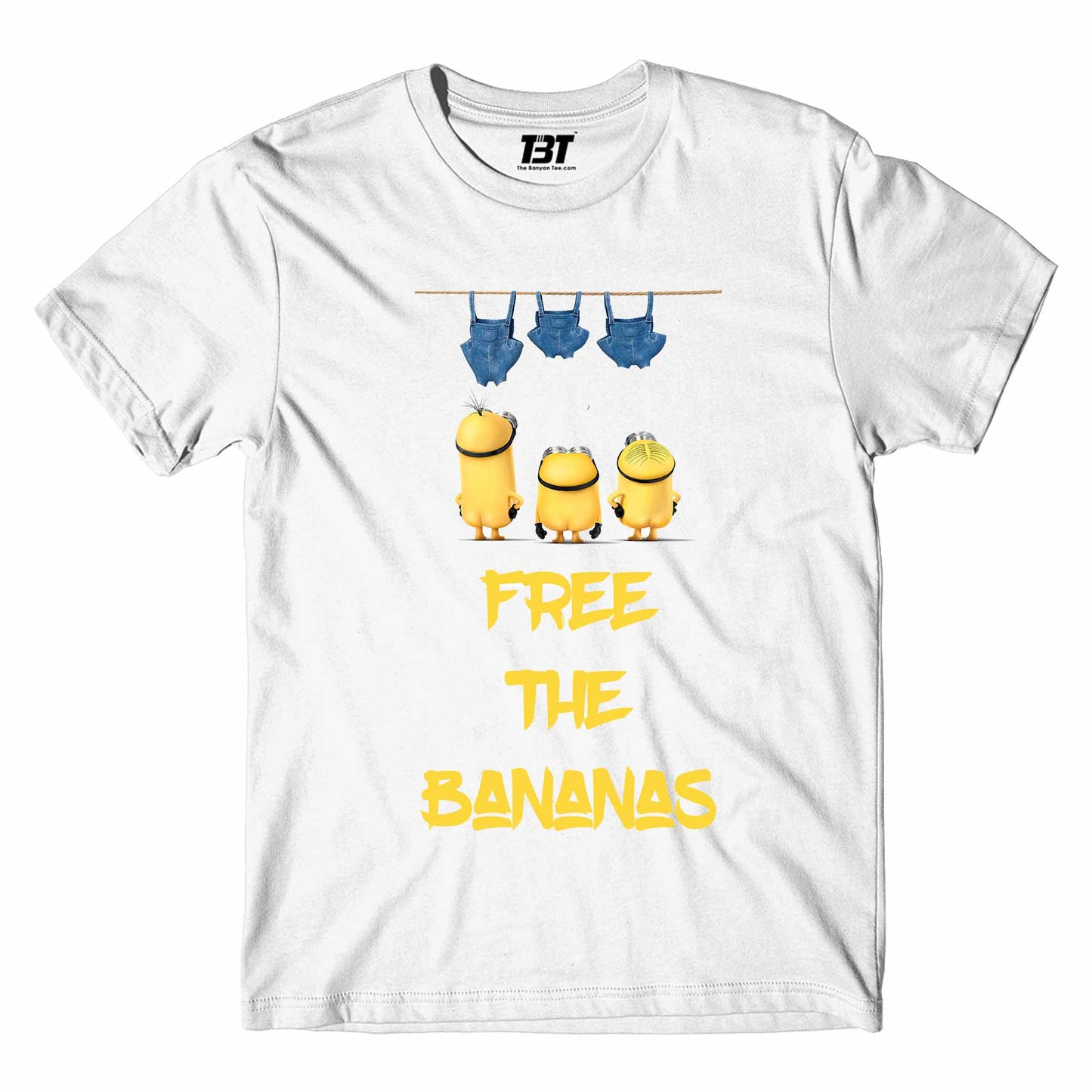 Minions T-shirt by The Banyan Tee TBT girl amazon white branded women meesho full for couple bewakoof adults men's yellow women's online united states usa