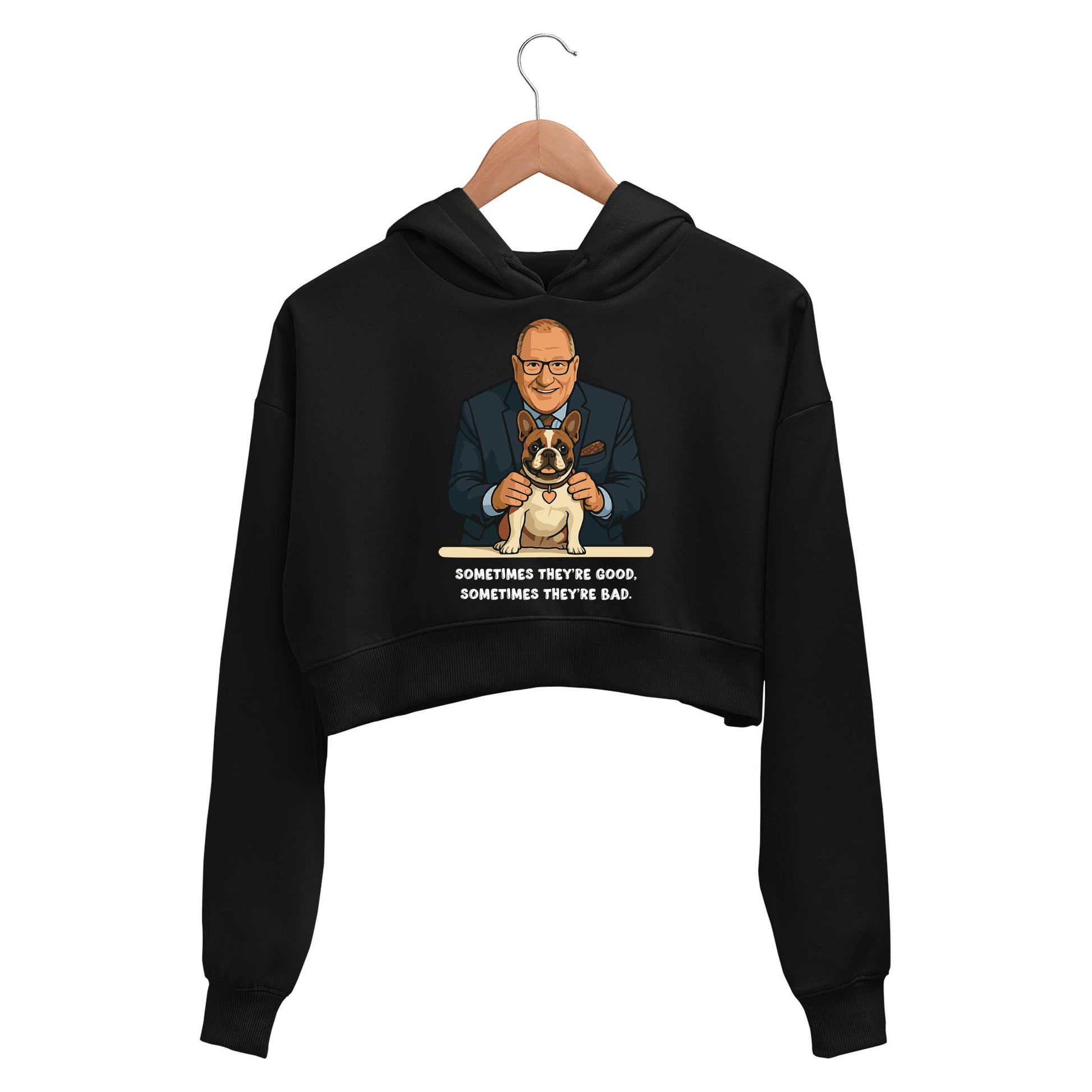 modern family sometimes crop hoodie hooded sweatshirt upper winterwear tv & movies buy online india the banyan tee tbt men women girls boys unisex black