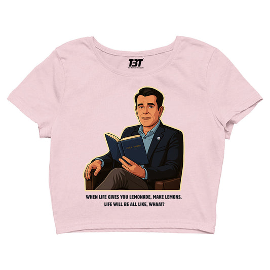 modern family make lemons crop top tv & movies buy online united states of america usa the banyan tee tbt men women girls boys unisex s