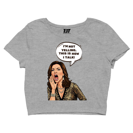 modern family how i talk crop top tv & movies buy online united states of america usa the banyan tee tbt men women girls boys unisex s