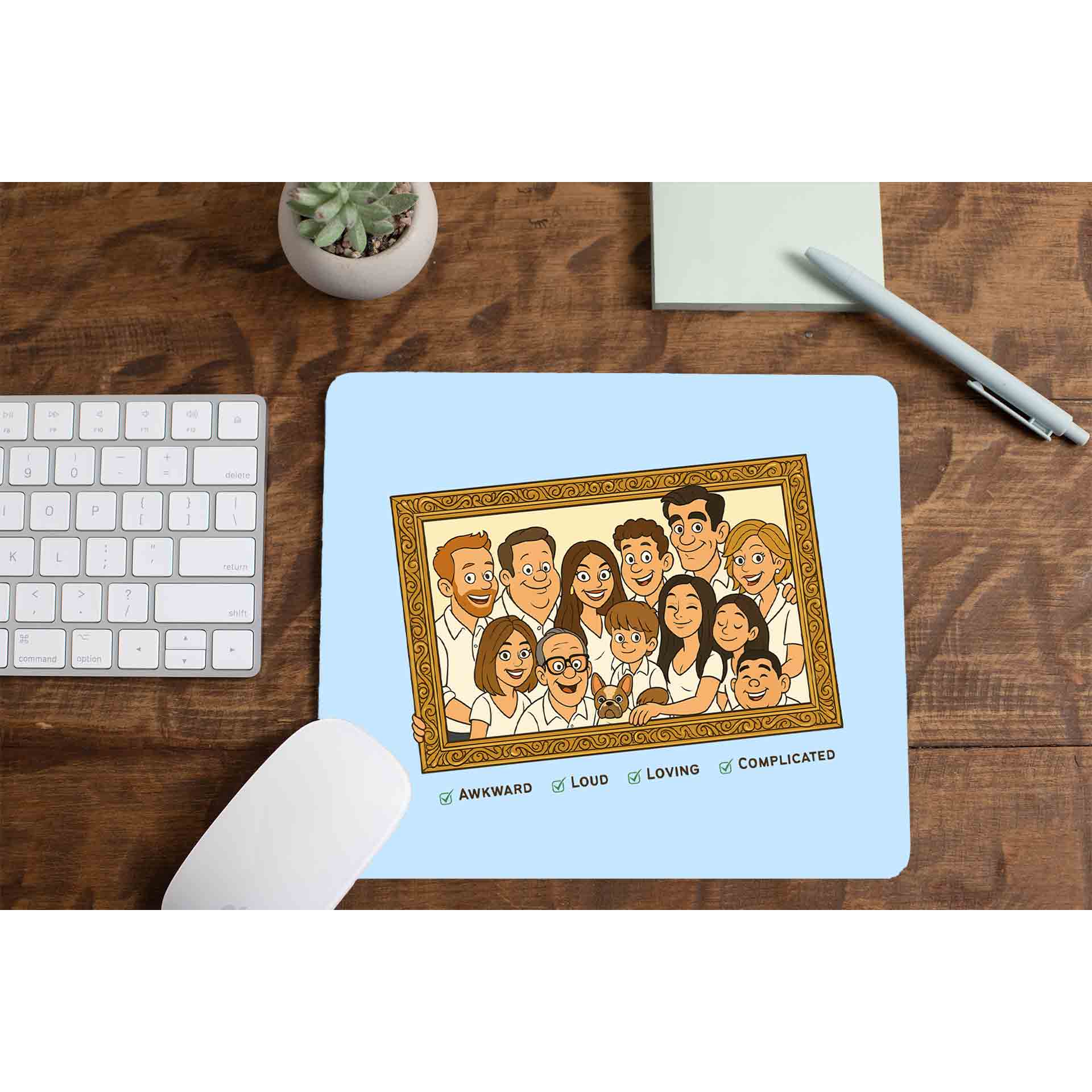 modern family the family frame mousepad logitech large anime tv & movies buy online united states us the banyan tee tbt men women girls boys unisex