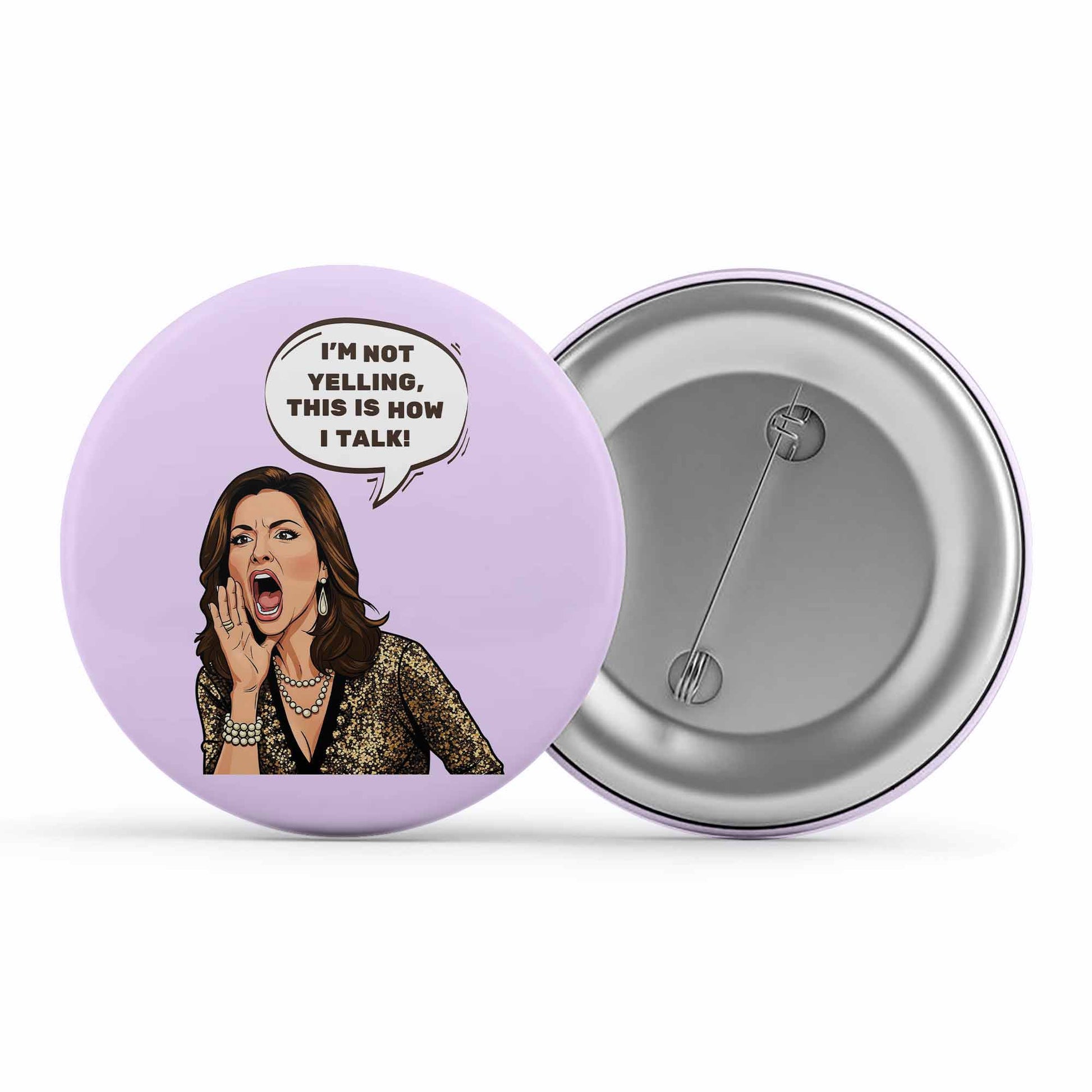 modern family how i talk badge pin button tv & movies buy online united states us the banyan tee tbt men women girls boys unisex