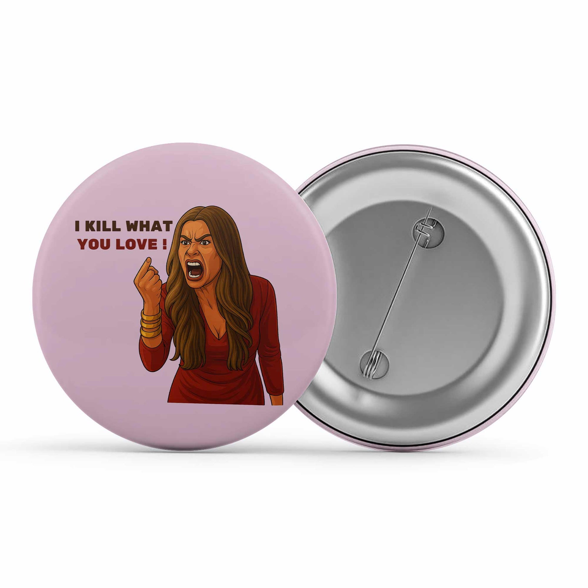 modern family what you love badge pin button tv & movies buy online united states us the banyan tee tbt men women girls boys unisex