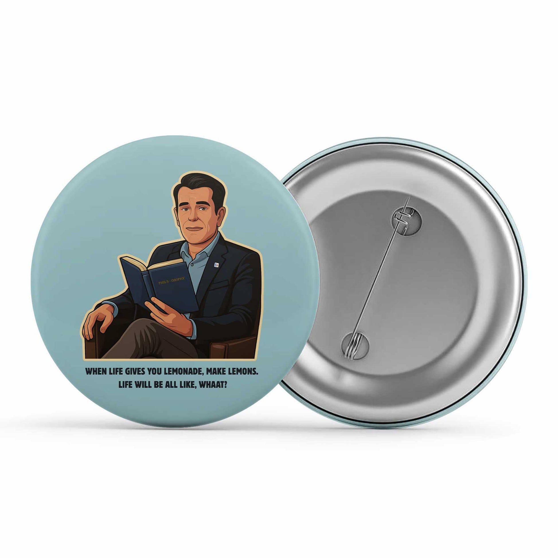 modern family make lemons badge pin button tv & movies buy online united states us the banyan tee tbt men women girls boys unisex