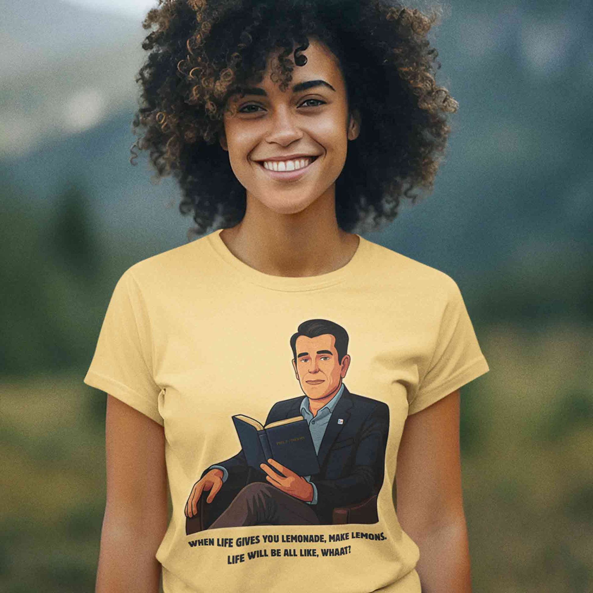 modern family make lemons t-shirt tv & movies buy online united states of america usa the banyan tee tbt men women girls boys unisex beige