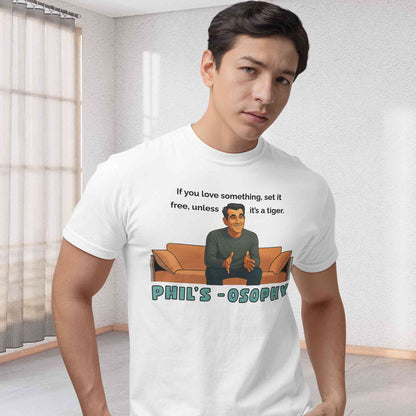 modern family philsosophy t-shirt tv & movies buy online united states of america usa the banyan tee tbt men women girls boys unisex white