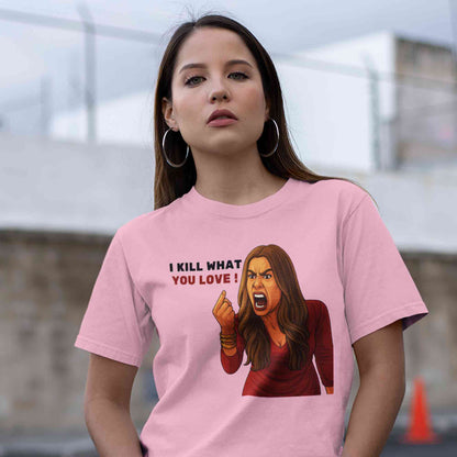 modern family what you love t-shirt tv & movies buy online united states of america usa the banyan tee tbt men women girls boys unisex baby pink