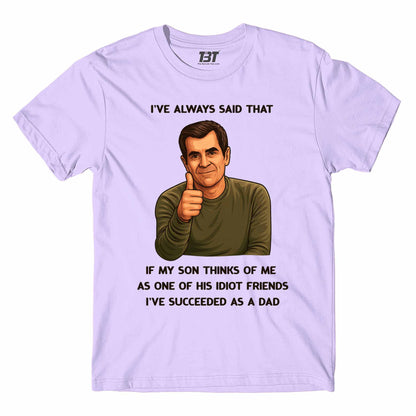 modern family succeeded as a dad t-shirt tv & movies buy online united states of america usa the banyan tee tbt men women girls boys unisex lavender