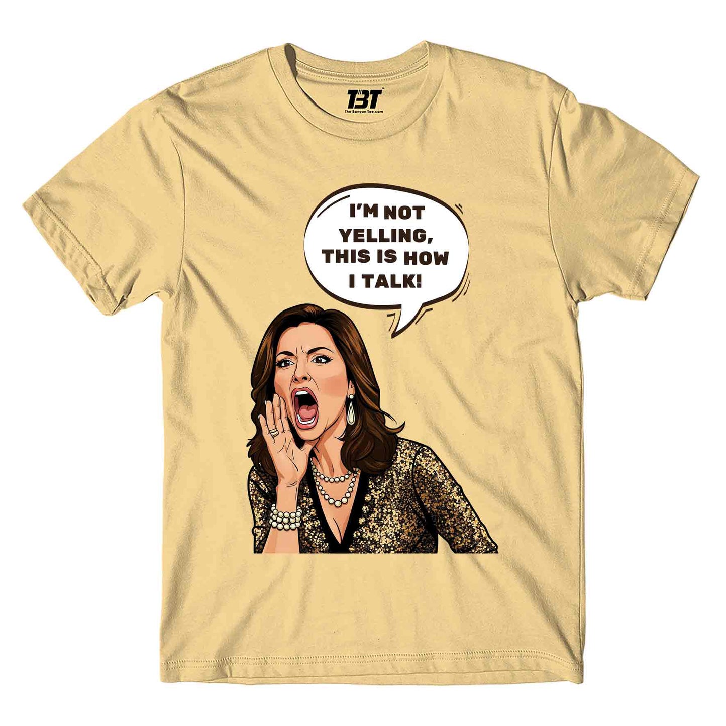 modern family how i talk t-shirt tv & movies buy online united states of america usa the banyan tee tbt men women girls boys unisex beige