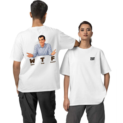 modern family oversized t shirt - why the face tv & movies t-shirt white buy online india the banyan tee tbt men women girls boys unisex