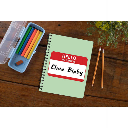 modern family clive bixby notebook notepad diary buy online united states us the banyan tee tbt unruled